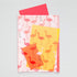 Midori MD A6 3 Pocket Clear Folder | Flamingo