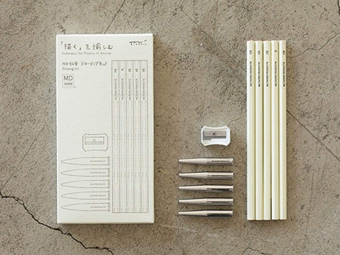 Midori MD Pencil Drawing Kit
