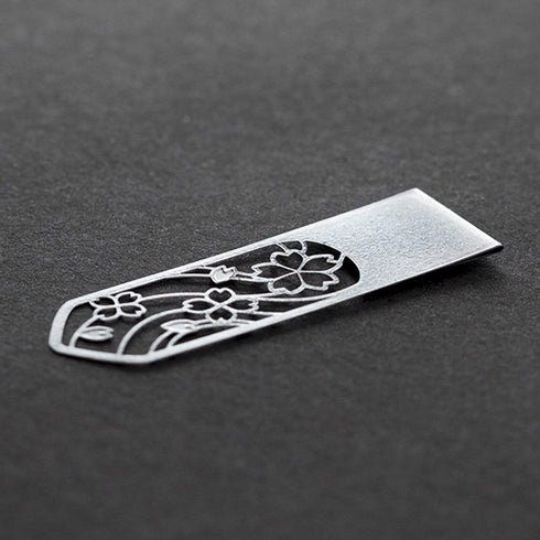 MIDORI Metal Flower Bookmark Clips
