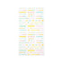 Midori Seal Collection ARROW Planner Stickers Removable Pastel | 2458