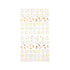 Midori Seal Collection DATE FRAME Planner Stickers Removable Shiny Pastel | 2457