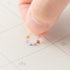 Midori Seal Collection DATE FRAME Planner Stickers Removable Shiny Pastel | 2457