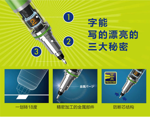 Mitsubishi NAVY BLUE Uni Kuru Toga Kurutoga Advance 0.5mm Lead Mechanical Pencil M5-559 | 0.5mm