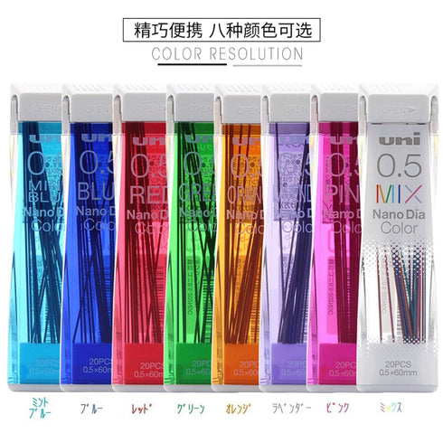 Mitsubishi Uni Sharp Lead Refill Nano Diameter 0.5mm | BLUE LEAD