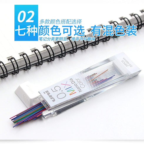 Mitsubishi Uni Sharp Lead Refill Nano Diameter 0.5mm | LAVENDER LEAD
