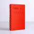 MOTEMOTE Burning Red Ten Minute Planner | 100 Days - USA located!