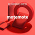 MOTEMOTE Burning Red Ten Minute Planner | 100 Days - USA located!