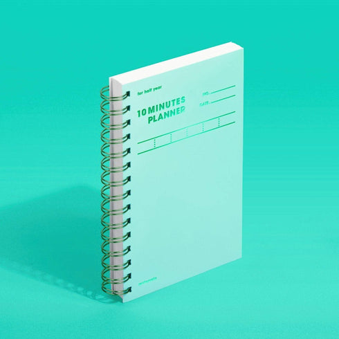 MOTEMOTE Greenery 10 Minute Planner | Half Year - USA located!