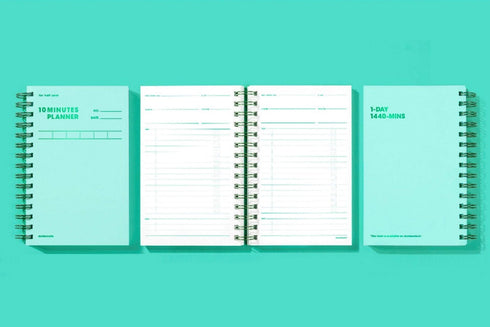 MOTEMOTE Greenery 10 Minute Planner | Half Year - USA located!