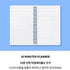 MOTEMOTE Greenery 10 Minute Planner | Half Year - USA located!