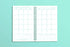 MOTEMOTE Greenery Ten Minute Planner | 100 Days - USA located!