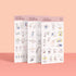 MOTEMOTE Gungbu Diary Kkyong X Bbyu Study Stickers | Six Styles!| USA Located!