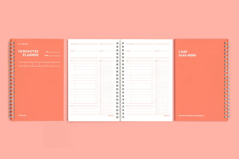 MOTEMOTE Living Coral Task Manager Planner | 100 Days - USA located!