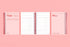 MOTEMOTE Rose Quartz 10 Minute Planner | Half Year - USA located!