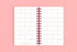 MOTEMOTE Rose Quartz 10 Minute Planner | Half Year - USA located!