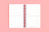 MOTEMOTE Rose Quartz 10 Minute Planner | Half Year - USA located!