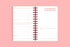 MOTEMOTE Rose Quartz 10 Minute Planner | Half Year - USA located!