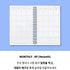MOTEMOTE Serenity Blue 10 Minute Planner | Half Year - USA located!