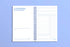 MOTEMOTE Serenity Blue Ten Minute Planner | 100 Days - USA Located!