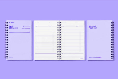 MOTEMOTE Violet Task Manager Planner | 100 Days - USA located!