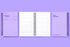 MOTEMOTE Violet Ten Minute Planner | 100 Days - USA located!