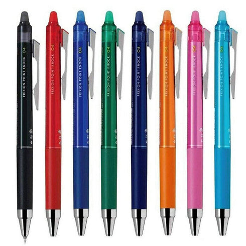 Pilot FriXion Point Knock 04 Gel Pen 0.4 mm Erasable | Light Blue