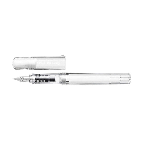 Pilot Kakuno CLEAR Demonstrator Fountain Pen | Medium Nib