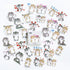 Premium Die-Cut Stickers Chipmunk Love Romance