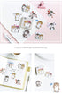 Premium Die-Cut Stickers Chipmunk Love Romance