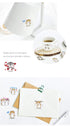Premium Die-Cut Stickers Chipmunk Love Romance