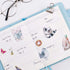 Premium Die-Cut Stickers Forest Animals Woodland Creatures