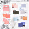 Premium Die-Cut Stickers Color Block Frames