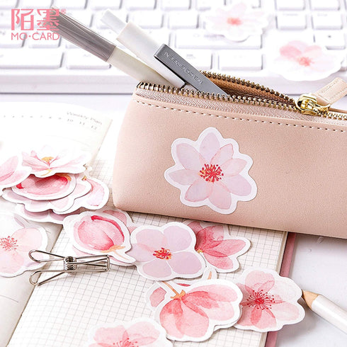 Premium Die-Cut Stickers Sakura Cherry Blossom Chūn Jié Festival Spring Festival