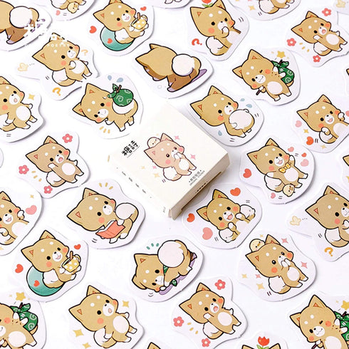 Premium Die-Cut Stickers Shiba Inu