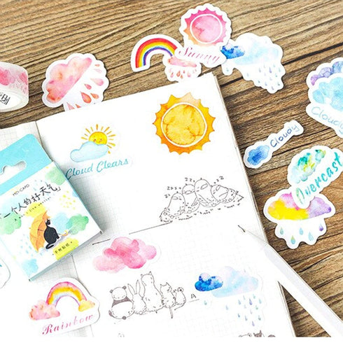 Premium Die-Cut Stickers Weather