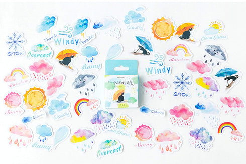 Premium Die-Cut Stickers Weather