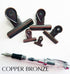 Purple Bulldog Binder Paper Clips - Five sizes & Seven Colors!! Super cute very strong!