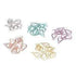 Purple Set Water Drop Tear Drop Teardrop Paper Clips - Three Sizes!