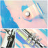 PVC Laser-Cut Hologram Holographic 6 Ring Rainbow Snap Closure Loose Leaf Binder | A6