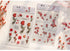 Realistic Flowers Blossoms PET Transparent Dainty Stickers | Rose