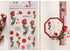 Realistic Flowers Blossoms PET Transparent Dainty Stickers | Rose