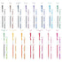 RED Pilot Hi-Tec-C Coleto Gel Multi Pen Refill | 0.3 mm 0.4 mm 0.5 mm