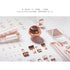 SET OF FIVE Rose Gold Large Paper Clips | 50mm