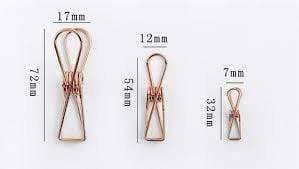 Silver Fish Clips Binder Clips Alligator Clip- Small, Medium & Large! Super cute and very strong!