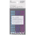 Stalogy Circular Washi Tape Patches | 5 mm Shuffle Pale