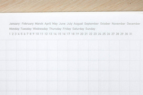 Stalogy Editor's Series 365Days Notebook | A5 Black