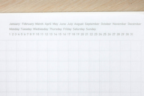 Stalogy Editor's Series 365Days Notebook | A5 Blue