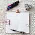 STANDARD size WEEKLY Printed Traveler's Insert Traveler's Refill