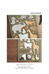 Suatelier Sonia PVC Transparent Stickers 1072 | Land Animals Elephant Giraffe Sheep Stickers