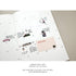 Suatelier Sonia PVC Transparent Stickers 1105 | City! City! Skyscrapers Cars Bridges Taxi
